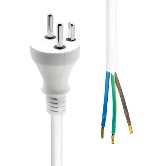 ProXtend PC-KOE-020W-M Strømkabel - Strømstik type K - 20 m - 1 pc(s) - Hvid - Lige