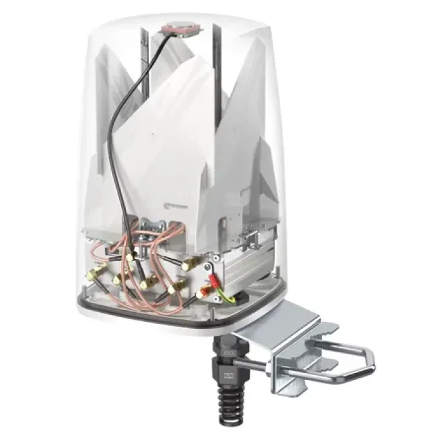 QuWireless AX50S Antenne - 4.5 dBi - 0.617-0.96/1.7-2.7/3.3-4.3; 2.4-2.5/4.7-6 GHz