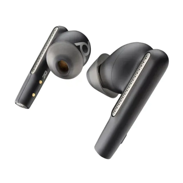 Poly Voyager Free 60/60+ Microsoft Teams Certified Black Earbuds (2 Pieces)