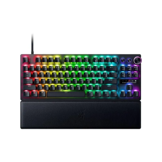 Razer Huntsman V3 Pro Tenkeyless - Gaming Tastatur - Uden Numpad - Amerikansk engelsk - Sort