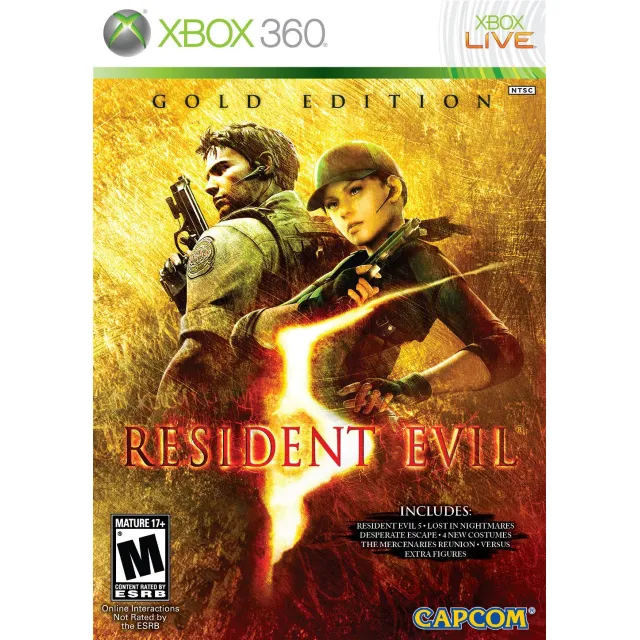 Resident Evil 5  -  Gold Edition  -  Xbox 360 Xbox Spil - GEEKD.dk