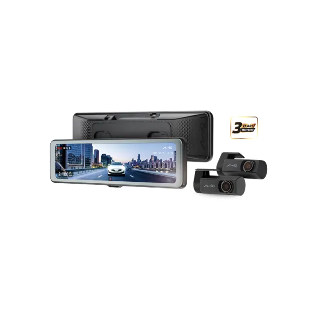 Mio MiVue R860WD | 2.5K 1440P | STARVIS 2 | HDR | WiFi | GPS | OTA | Parking mode | Speedcam