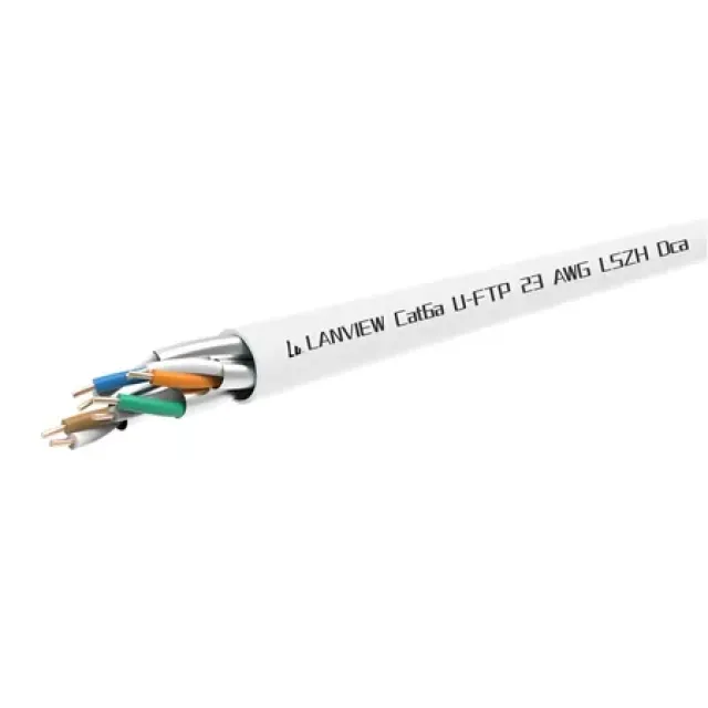 Lanview LVN122432 Netværkskabel - 305 m - Cat6a - Hvid - U/FTP (STP) - Ingen - Kobber