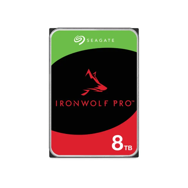 Seagate IronWolf Pro - 8TB - Harddisk - ST8000NT001 - SATA-600 - 3.5"