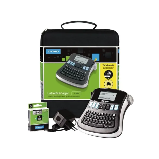 DYMO LabelManager™ 210D+ etiketmaskine kit