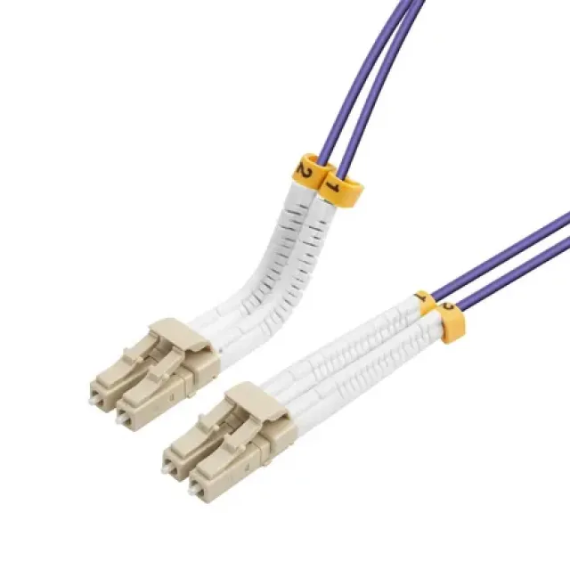 Lanview LVO231810-FLEX Fiberkabel - 1 m - LC - LC - Hanstik - Hanstik - OM4