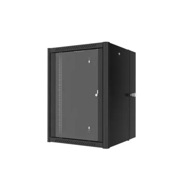 Lanview RWP16U45BL-D - 16U - Wall mounted rack - 19" - Sort